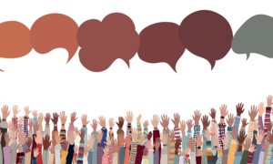 word bubble inclusivity