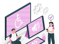 Illustration of digital accessibility