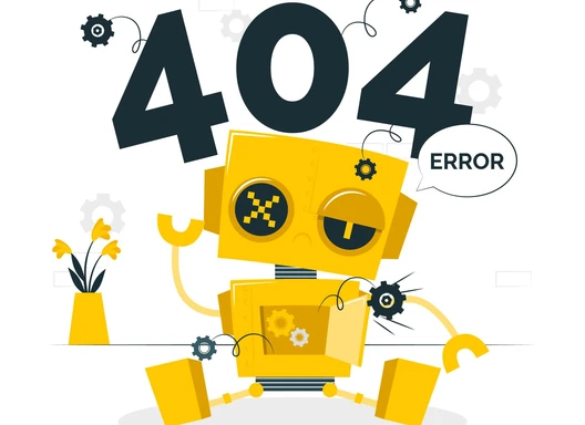 confused 404 robot