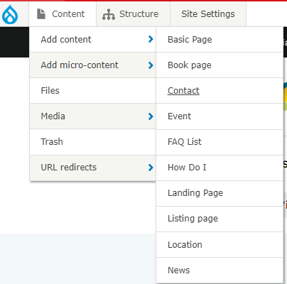 How to add a contact to the site