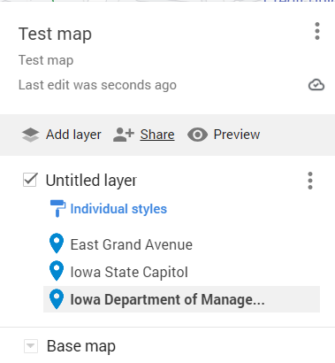 How to locate the my maps google embed