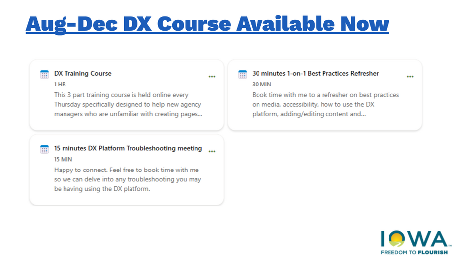 aug-dec dx training