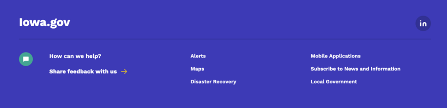footer navigation example