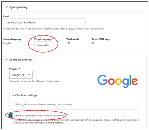 5 translation process