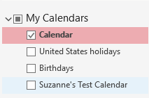 add calendar to desktop outlook